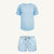 UV Schwimmset - Badeshort Forte und T-Shirt Hellblau