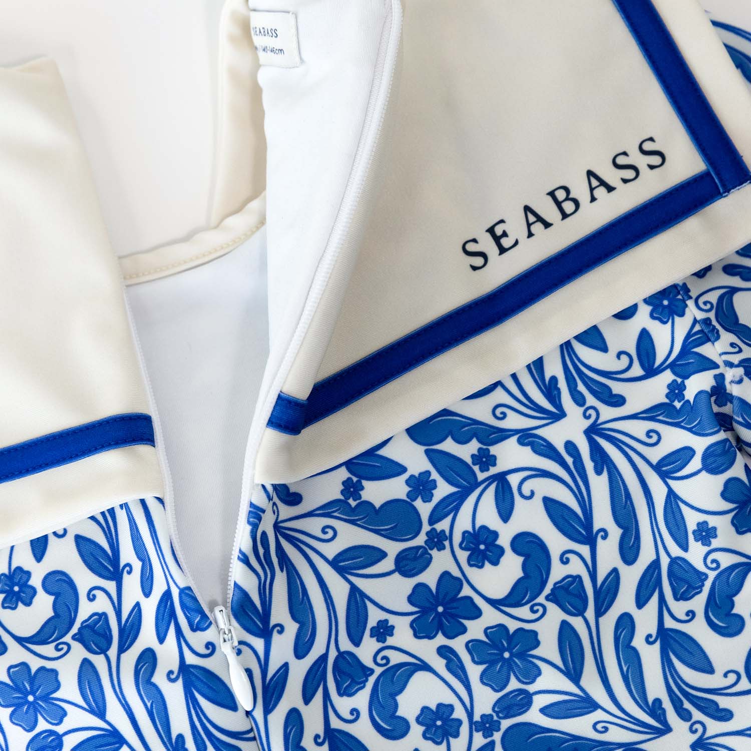 Meisjes UV Badpak Sailor Positano - blauw