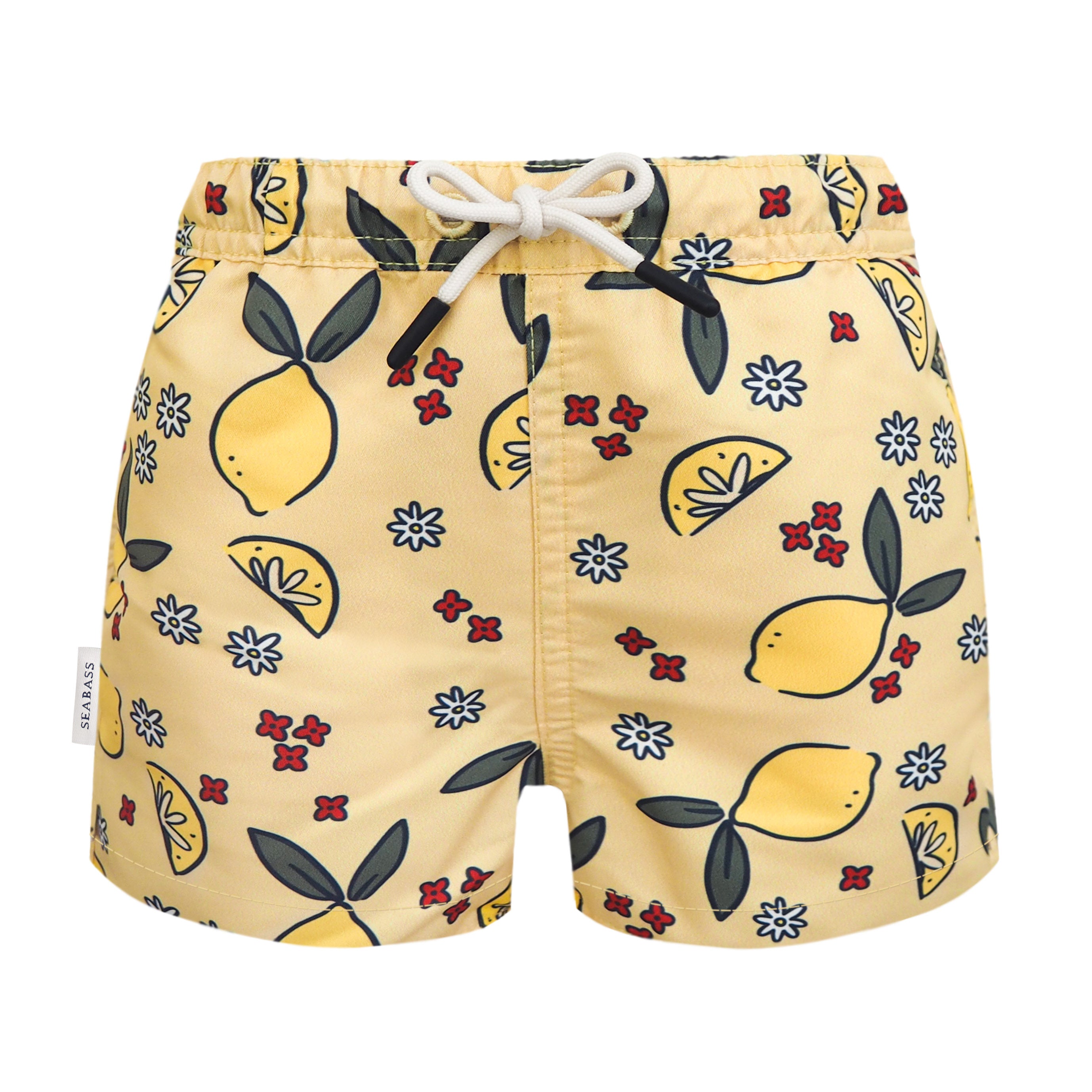 UV Swim Set - Short Amalfi and T-Shirt Lemon
