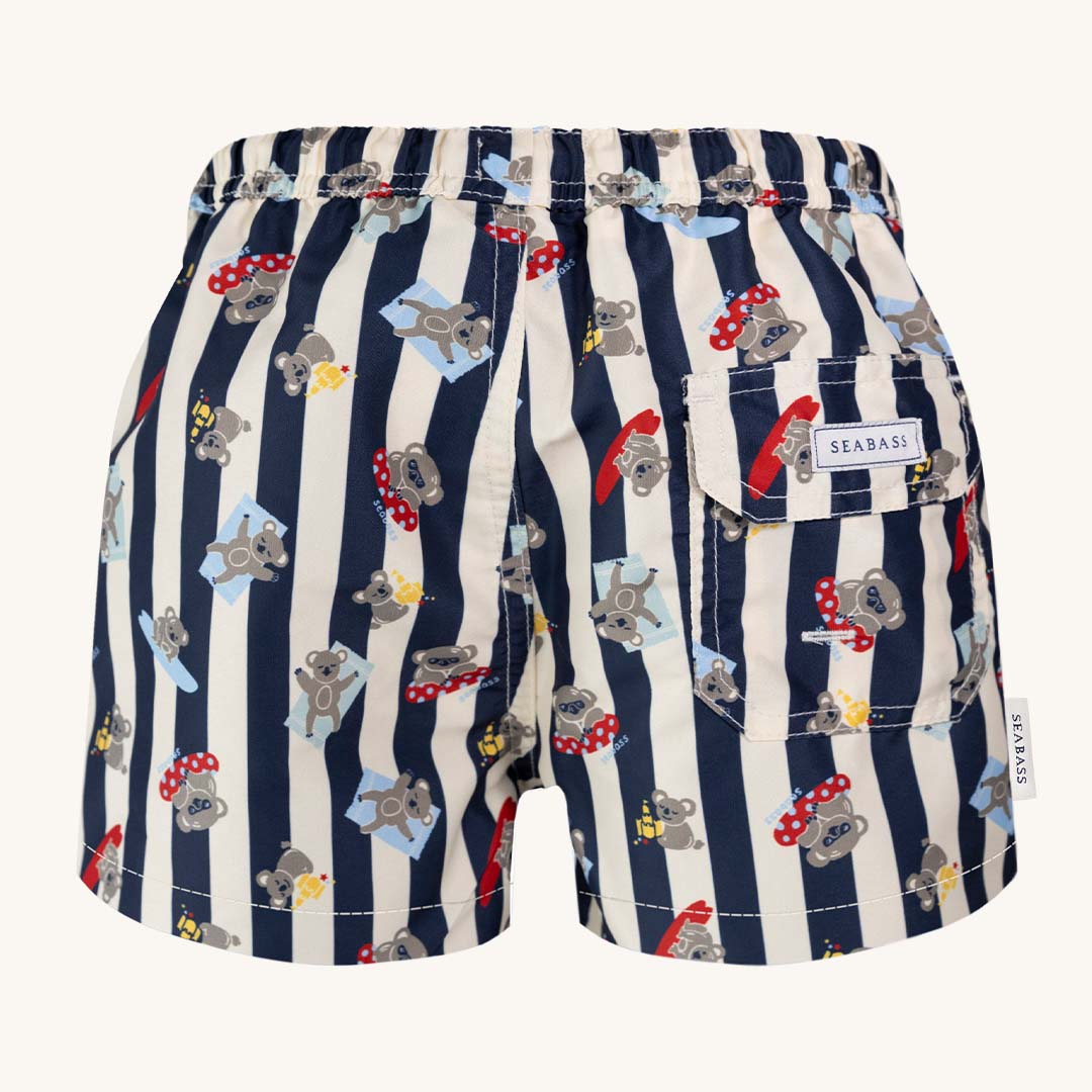 BABY-JUNGEN UV BADESHORT SYDNEY - Koala Streifen