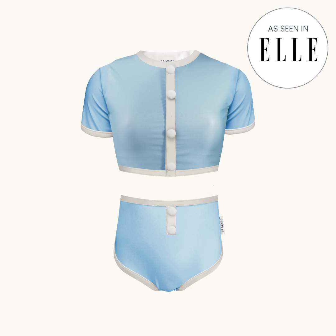 Women UV Two-piece Swimsuit Coco Forte dei Marmi - blue