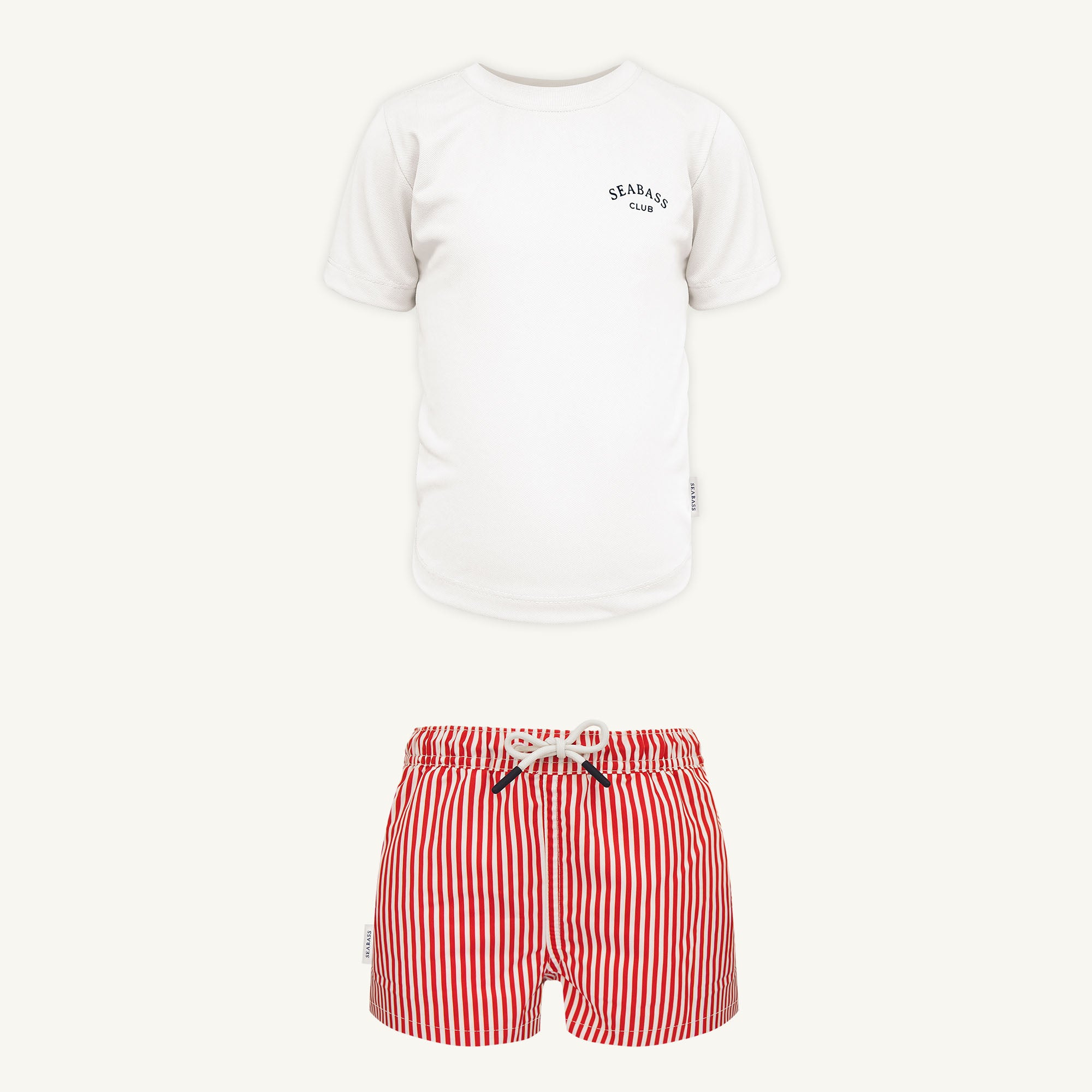 Conjunto de baño UV - Bañador Venice y Camiseta Blanca